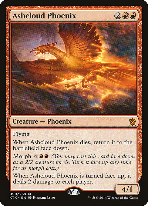 Ashcloud Phoenix (Khans of Tarkir #99)