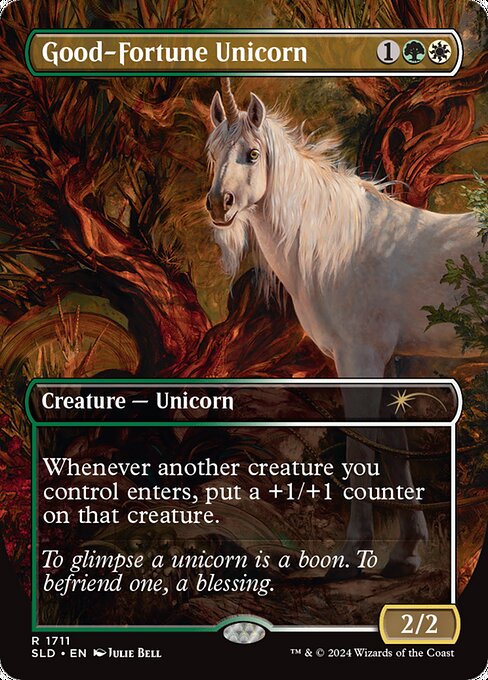 Good-Fortune Unicorn (Secret Lair Drop #1711)
