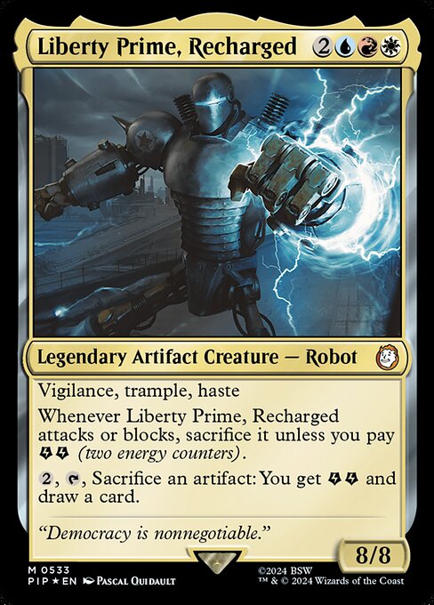 Liberty Prime, Recharged (pip) 533