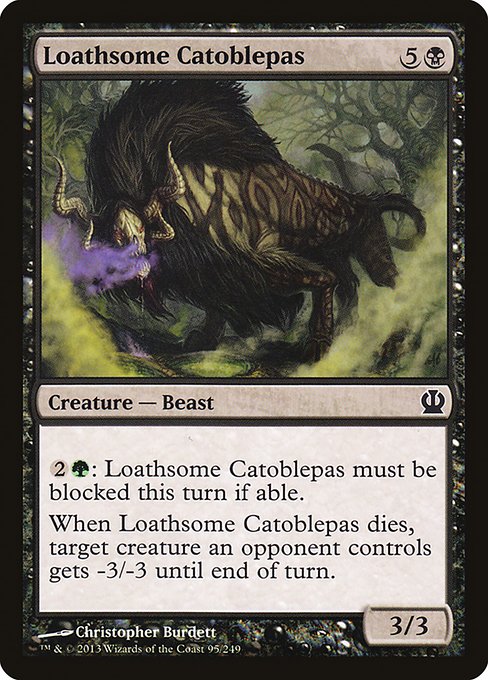 Loathsome Catoblepas (Theros #95)