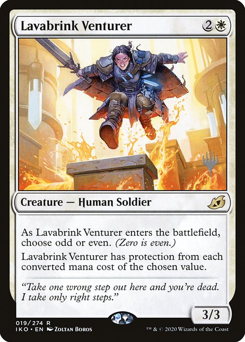 Lavabrink Venturer (Ikoria: Lair of Behemoths Promos #19p)