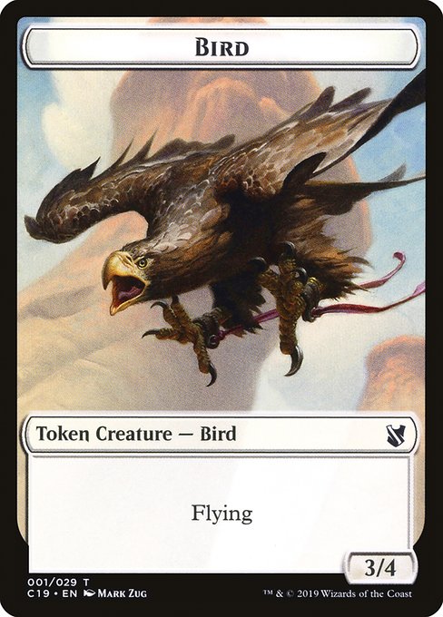 Bird (Commander 2019 Tokens #1)