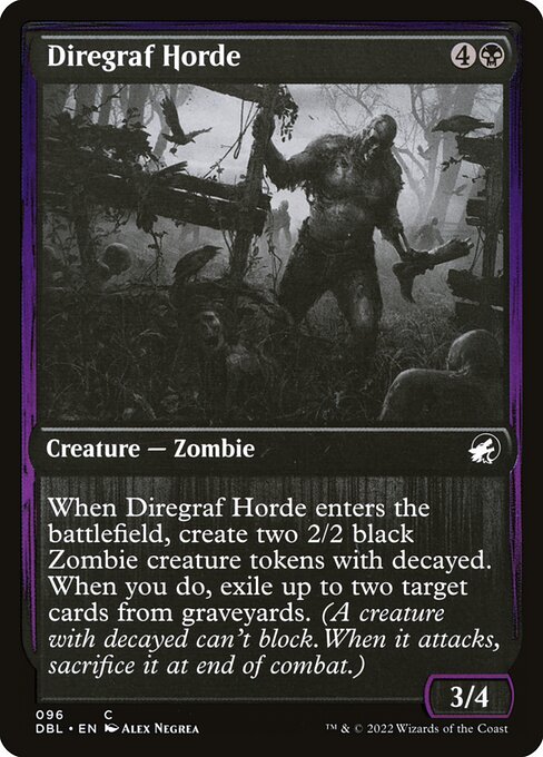 Diregraf Horde (Innistrad: Double Feature #96)