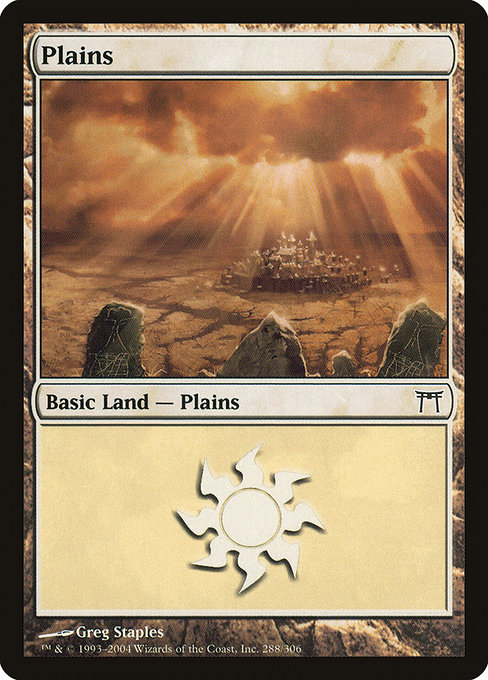 Plains (Champions of Kamigawa #288)