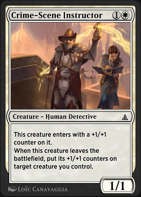Selfless Police Captain magic the gathering card art