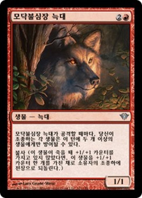 Pyreheart Wolf (Dark Ascension #101)