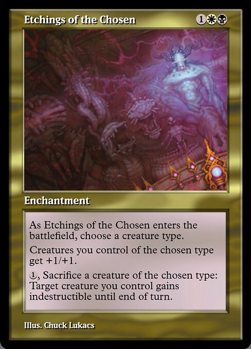 Etchings of the Chosen (Magic Online Promos #91359)