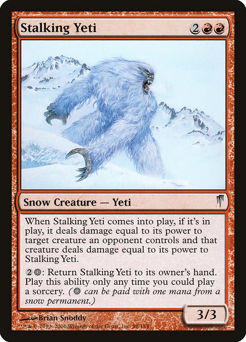 Stalking Yeti (Coldsnap #98)