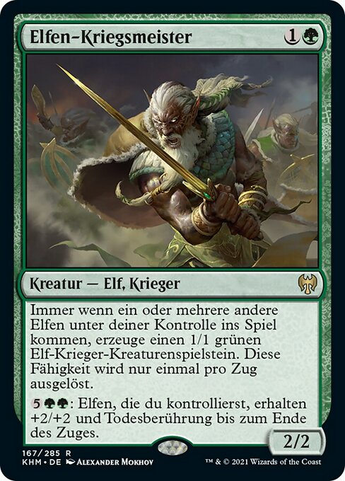 Elvish Warmaster (Kaldheim #167)