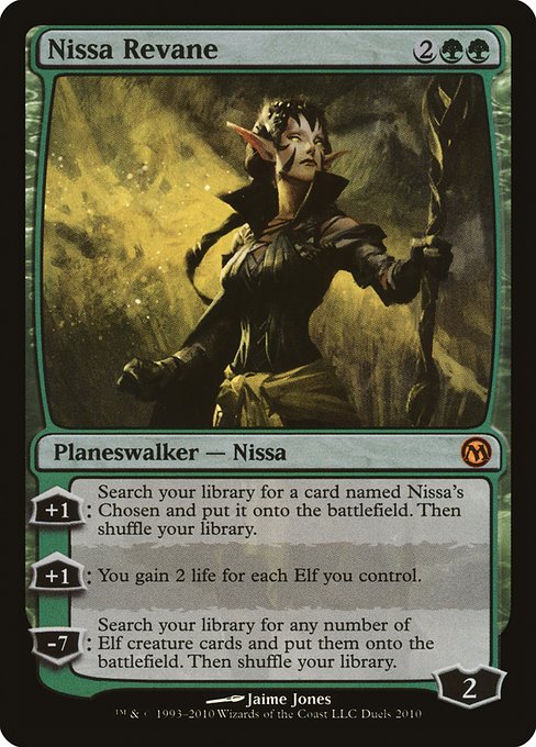Nissa Revane (Duels of the Planeswalkers 2010 Promos  #2)