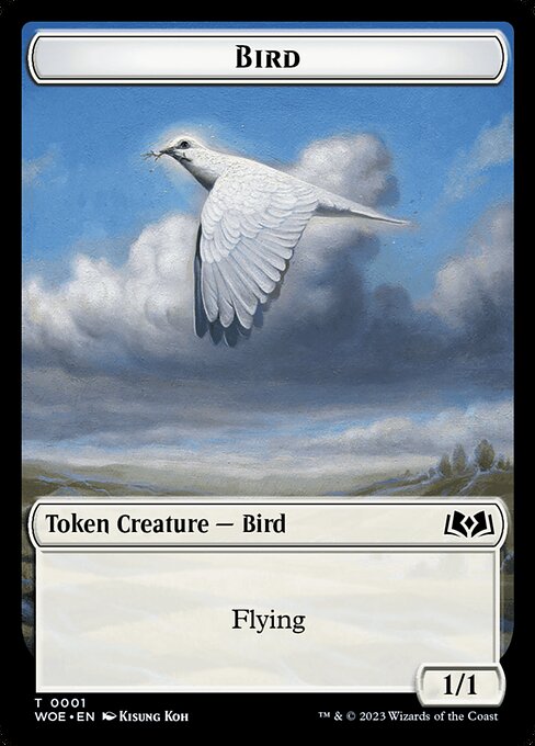 Bird (Wilds of Eldraine Tokens #1)