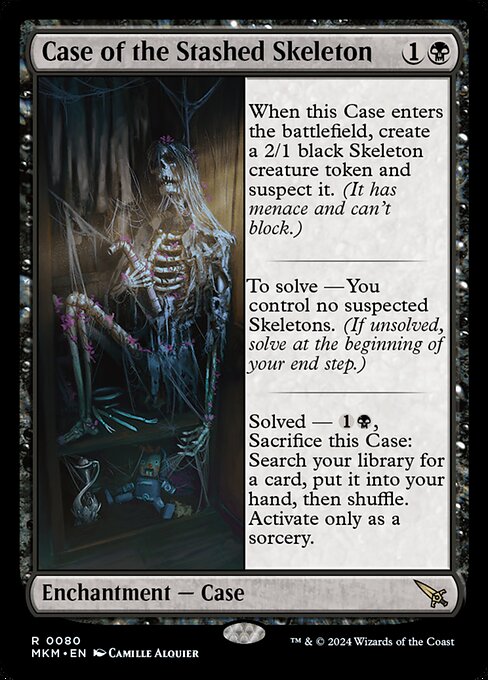 Case of the Stashed Skeleton (mkm) 80