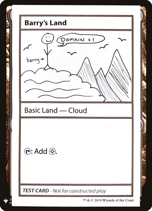 Barry's Land (Mystery Booster Playtest Cards 2019 #113)