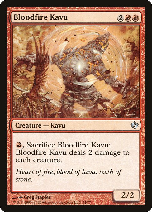 Bloodfire Kavu (DDI)