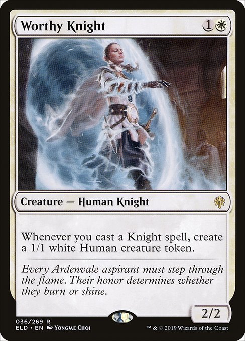 Worthy Knight (Throne of Eldraine #36)