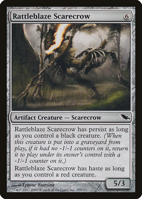 Rattleblaze Scarecrow (Shadowmoor #259)