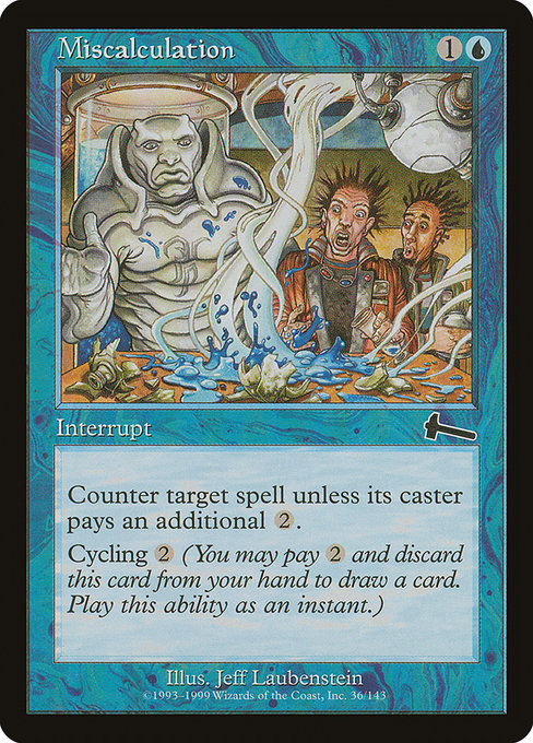 Miscalculation (Urza's Legacy #36)