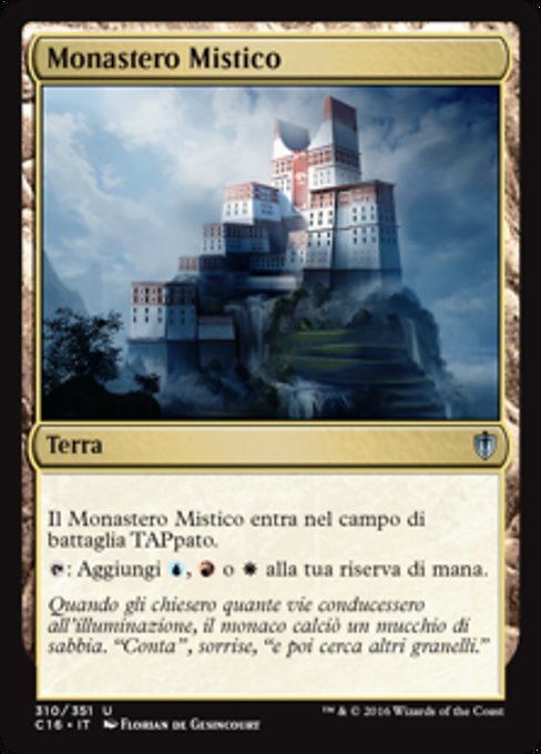 Mystic Monastery (Commander 2016 #310)