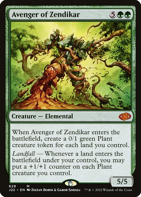 Avenger of Zendikar (j22) 629