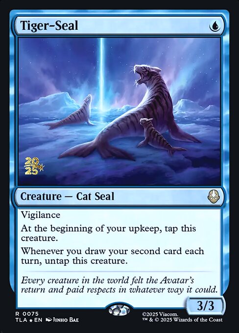 Tiger-Seal magic the gathering card art