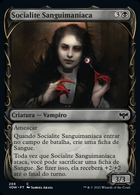 Bloodcrazed Socialite (Innistrad: Crimson Vow #288)