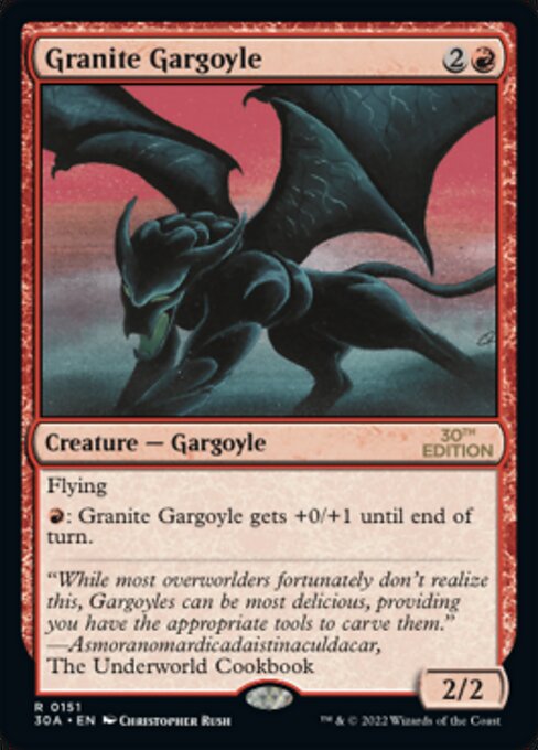 Gargouille de granit|Granite Gargoyle