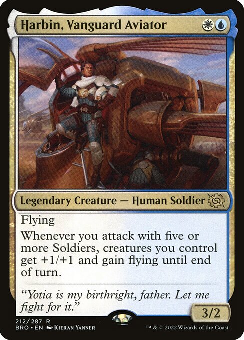 Harbin, Vanguard Aviator card image