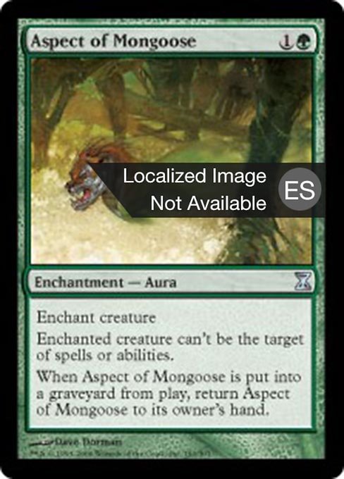 Aspect of Mongoose (Time Spiral #191)