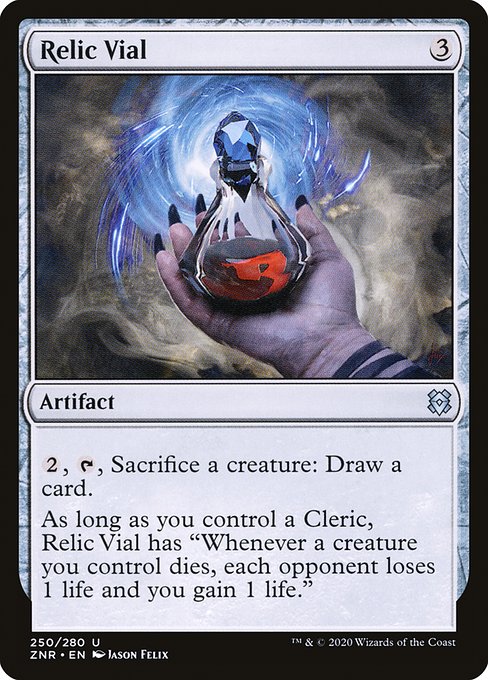 Relic Vial (Zendikar Rising #250)