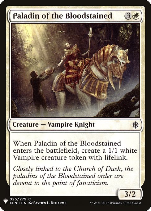 Paladin of the Bloodstained (Mystery Booster #194)