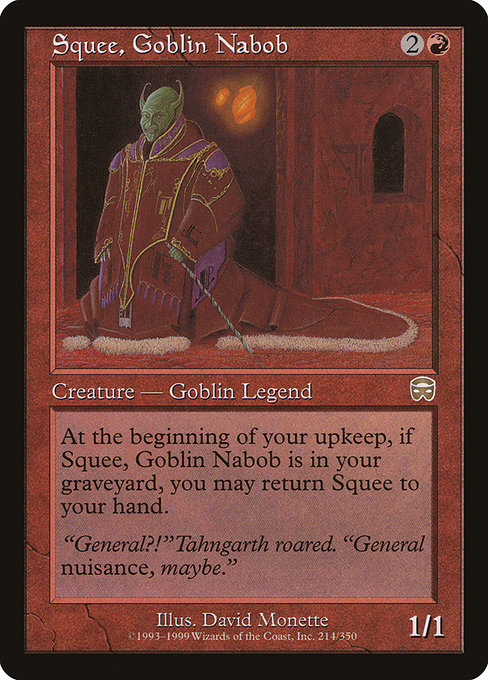 Squee, Goblin Nabob (MMQ)