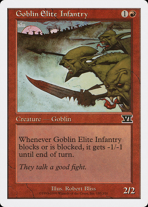 Infanterie gobeline d'élite|Goblin Elite Infantry