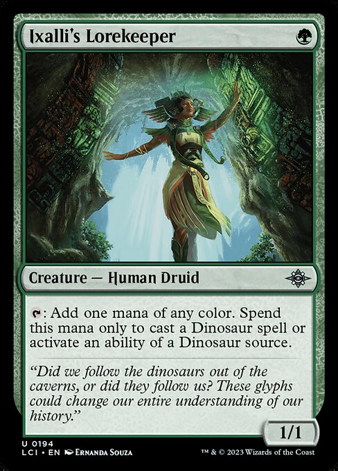 Ixalli's Lorekeeper (The Lost Caverns of Ixalan #194)