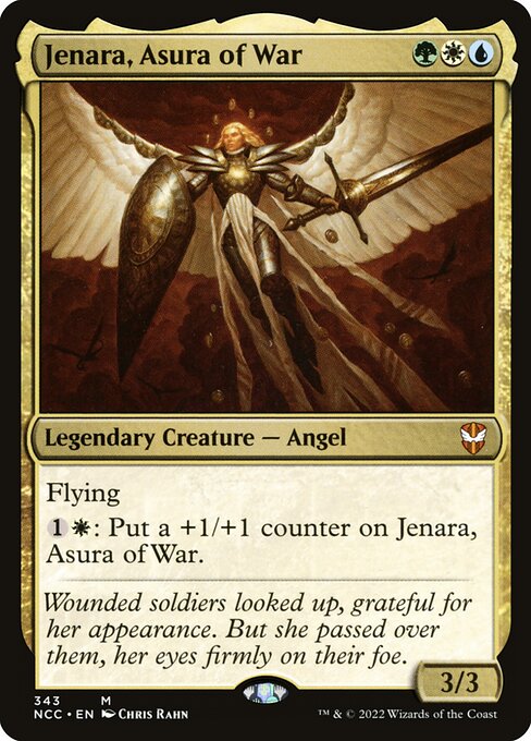 Jenara, Asura of War (New Capenna Commander #343)