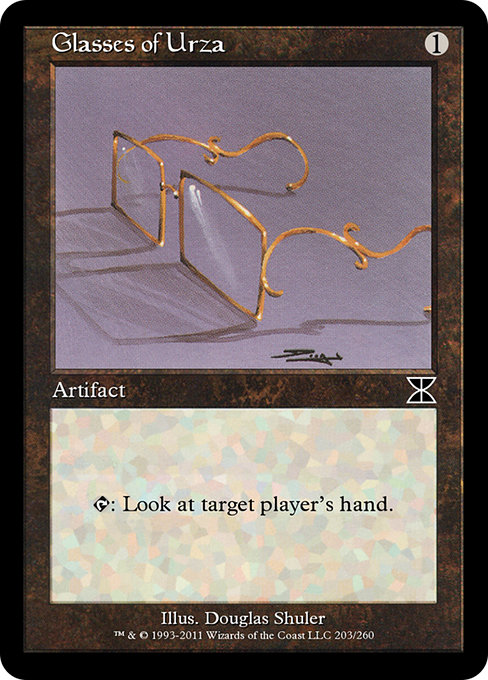 Glasses of Urza (Masters Edition IV #203)