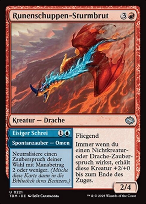 Runescale Stormbrood // Chilling Screech