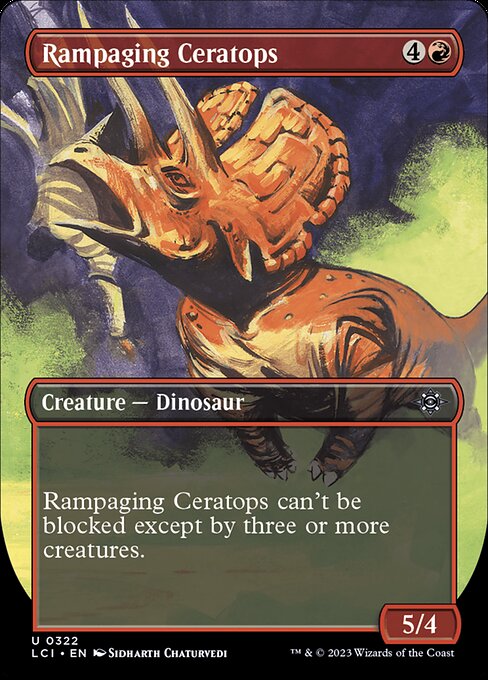Rampaging Ceratops card image