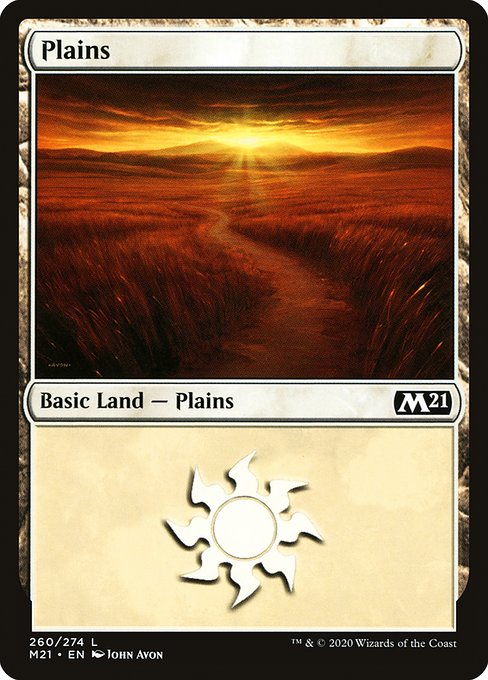 Plains (Core Set 2021 #260)