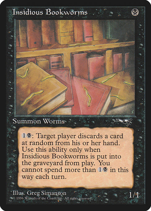 Insidious Bookworms card image