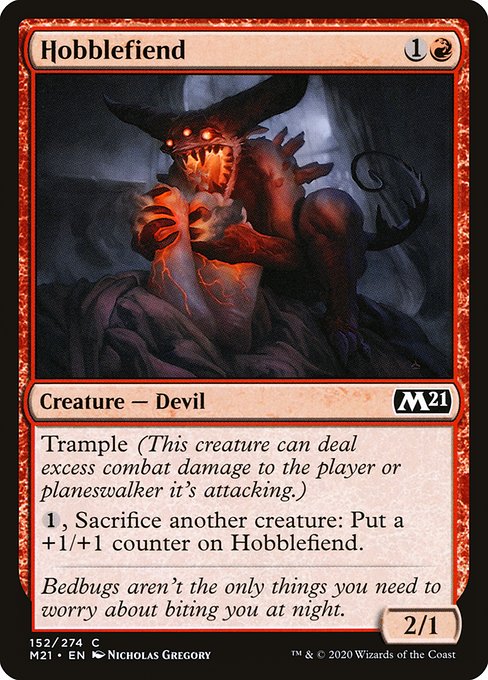 Hobblefiend (Core Set 2021 #152)