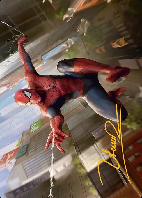 Amazing Spider-Man // Amazing Spider-Man magic the gathering card art