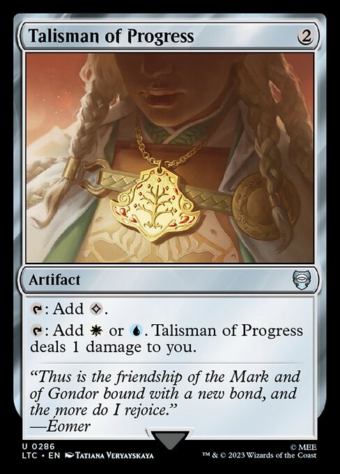 Talisman of Progress (Tales of Middle-earth Commander #286)