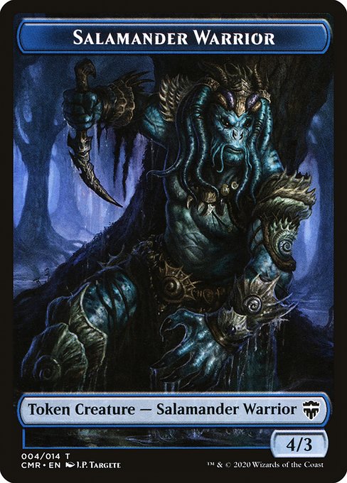 Salamander Warrior (Commander Legends Tokens #4)