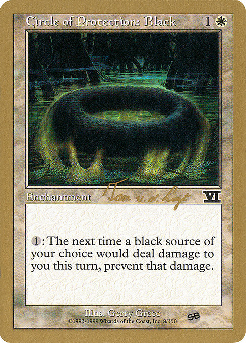 Circle of Protection: Black (WC00)