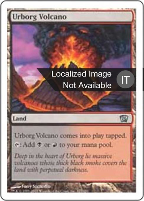 Urborg Volcano (Eighth Edition #327)