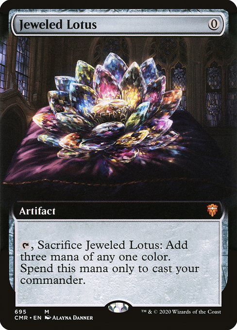Jeweled Lotus card image