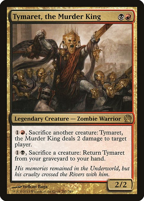 Tymaret, the Murder King card image