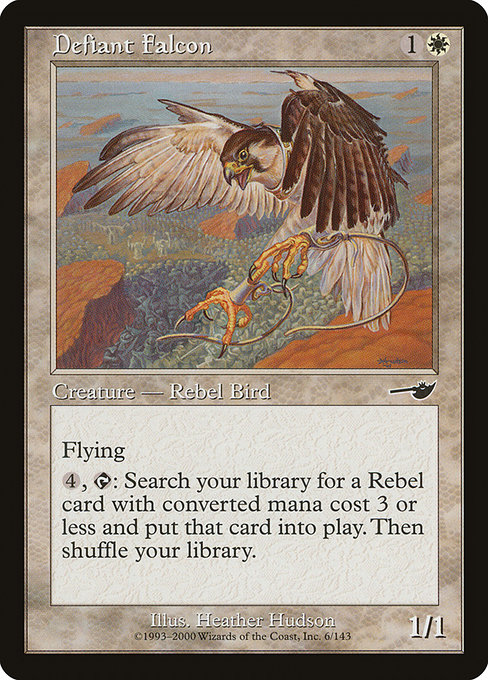 Defiant Falcon card image