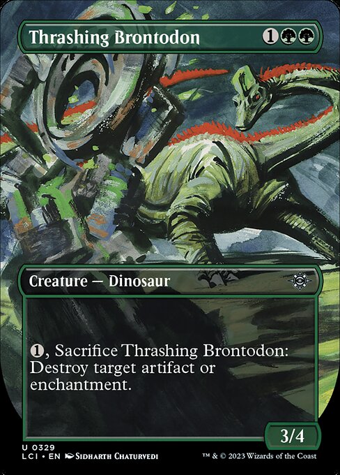 Thrashing Brontodon card image