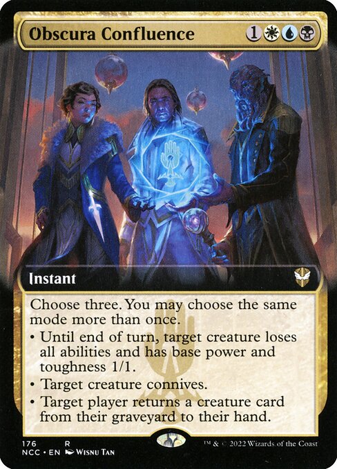 Obscura Confluence (New Capenna Commander #176)